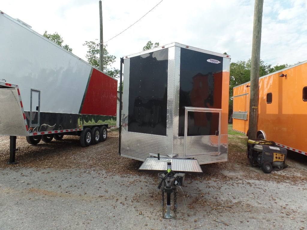 344-8.5-x-20-black-event-bbq-concession-trailer-22.jpg 8.5' x 20' Black Event BBQ Concession Trailer