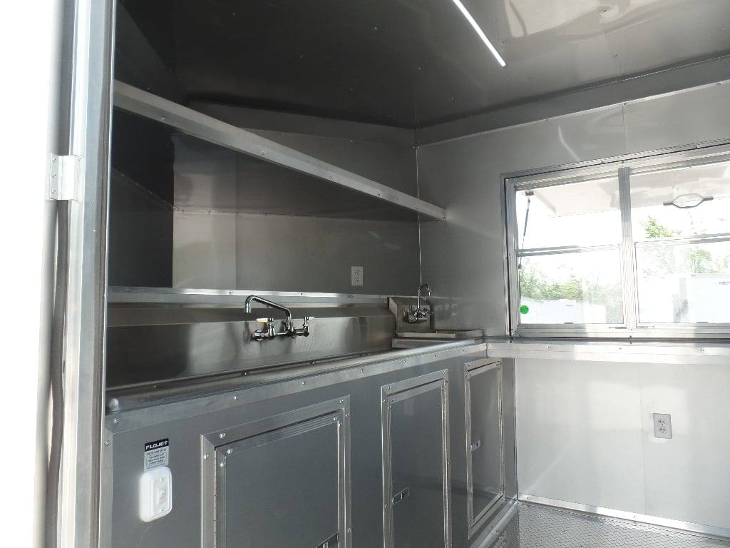 344-8.5-x-20-black-event-bbq-concession-trailer-24.jpg 8.5' x 20' Black Event BBQ Concession Trailer