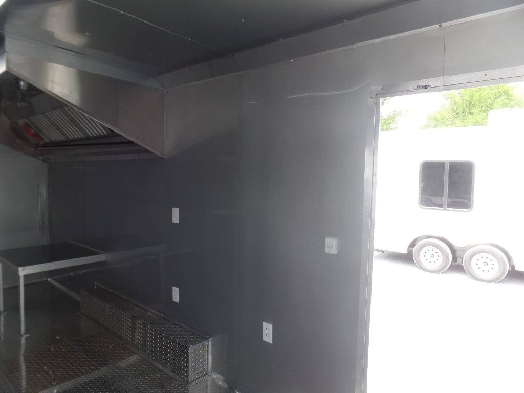 344-8.5-x-20-black-event-bbq-concession-trailer-3.jpg 8.5' x 20' Black Event BBQ Concession Trailer