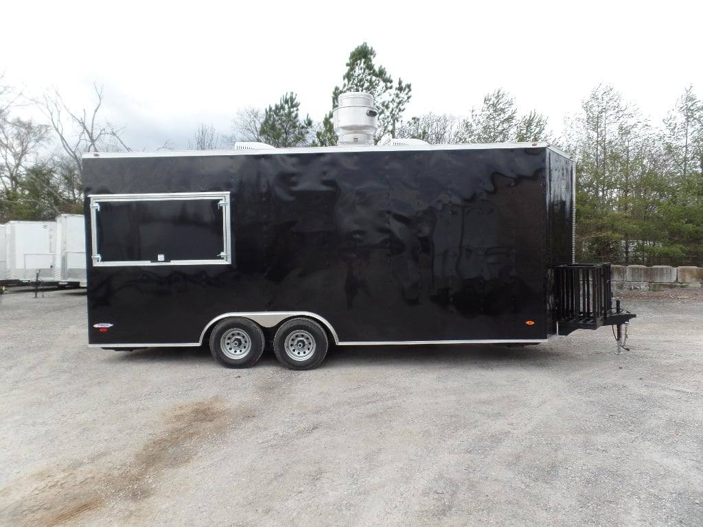 347-8.5-x-20-black-food-event-concession-food-trailer-26.jpg 8.5' x 20' Black Food Event Concession Food Trailer