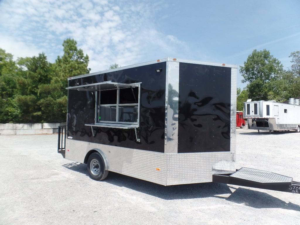 35-8.5-x-12-black-concession-food-trailer-1.jpg 8.5' x 12' Black Concession Food Trailer