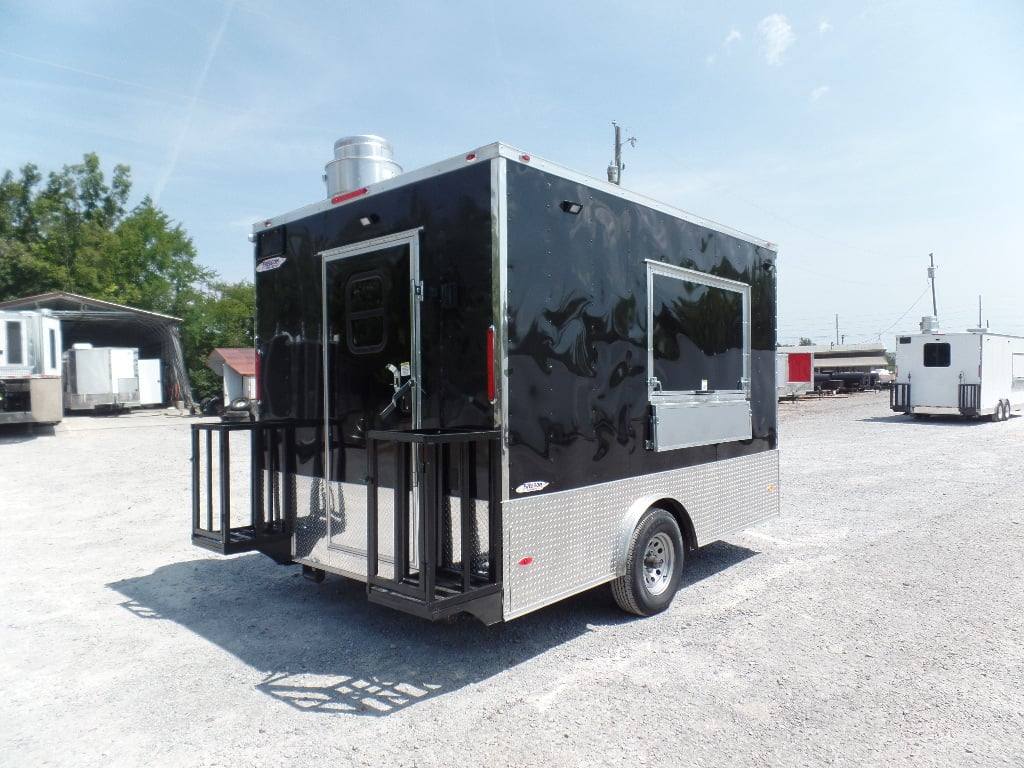 35-8.5-x-12-black-concession-food-trailer-2.jpg 8.5' x 12' Black Concession Food Trailer