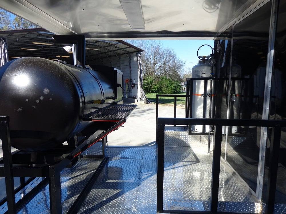 352-8.5-x-20-black-porch-style-concession-food-trailer-16.jpg 8.5' x 20' Black Porch Style Concession Food Trailer