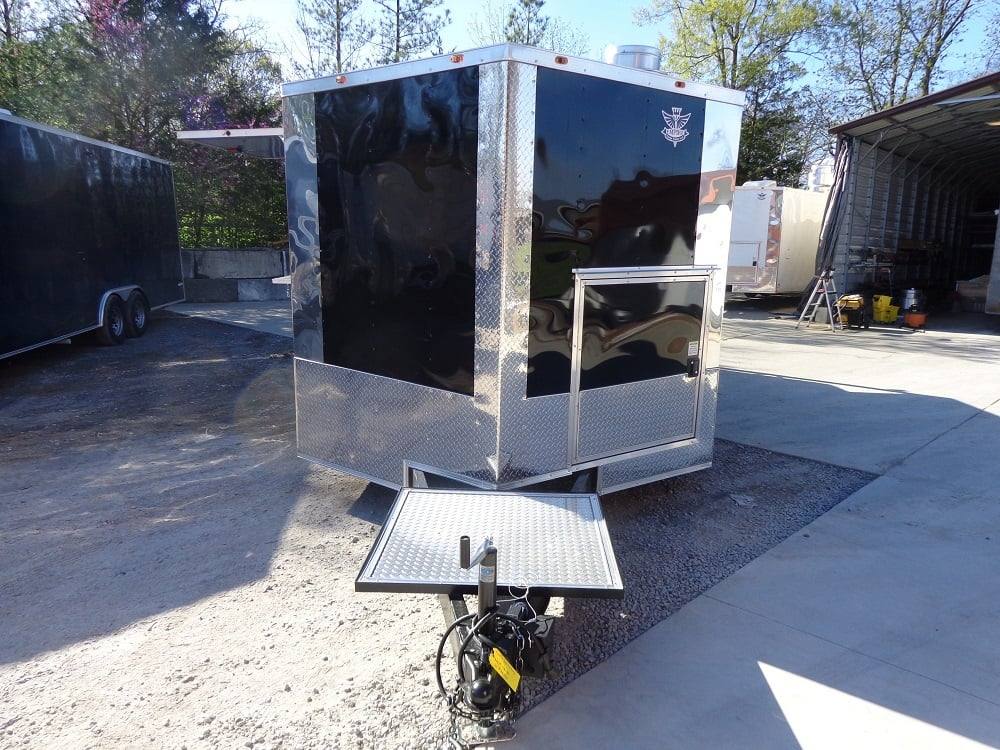 352-8.5-x-20-black-porch-style-concession-food-trailer-19.jpg 8.5' x 20' Black Porch Style Concession Food Trailer