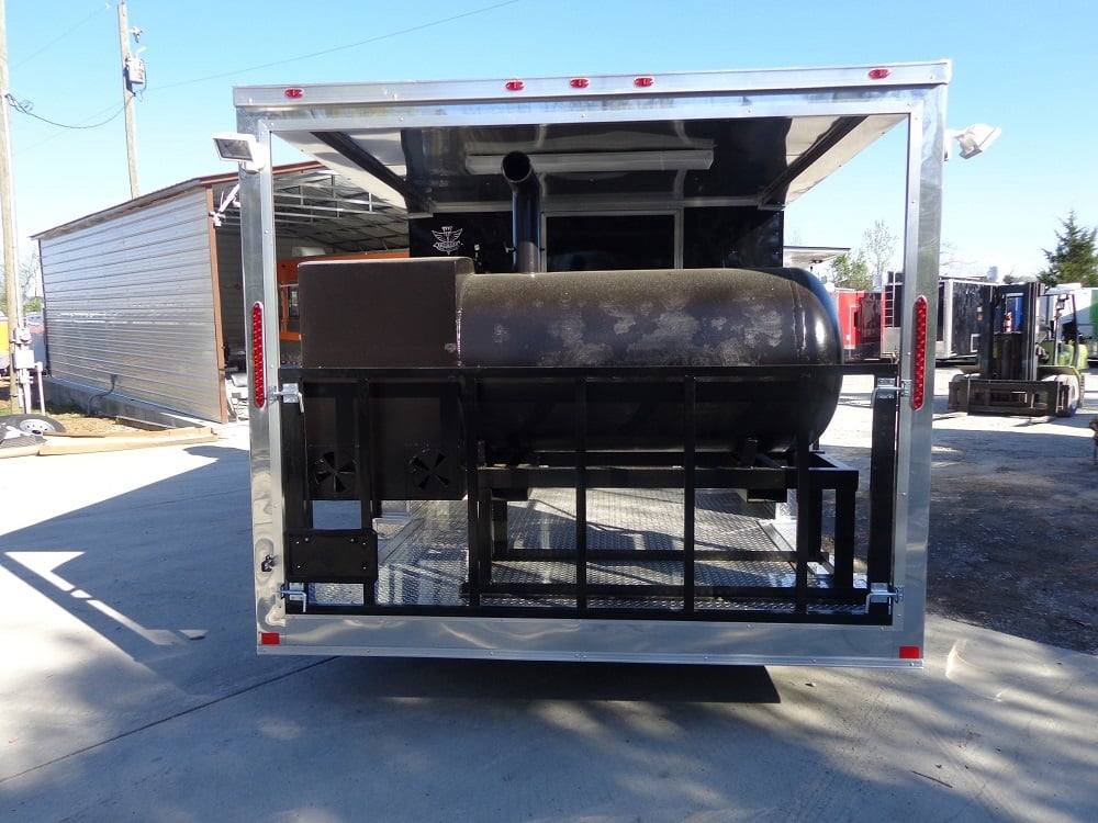 353-8.5-x-20-black-porch-style-concession-food-trailer-with-appliances-16.jpg 8.5' x 20' Black Porch Style Concession Food Trailer With Appliances