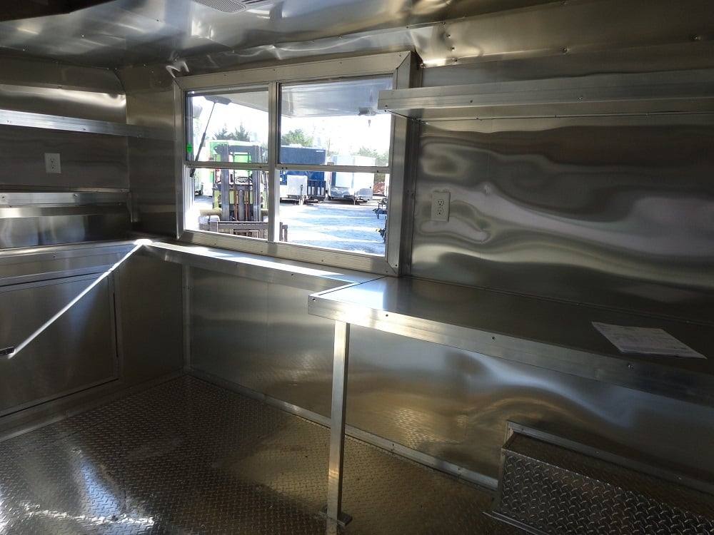 353-8.5-x-20-black-porch-style-concession-food-trailer-with-appliances-22.jpg 8.5' x 20' Black Porch Style Concession Food Trailer With Appliances