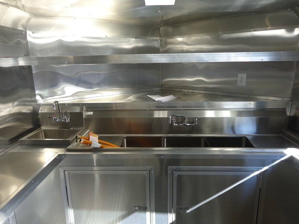 353-8.5-x-20-black-porch-style-concession-food-trailer-with-appliances-24.jpg 8.5' x 20' Black Porch Style Concession Food Trailer With Appliances