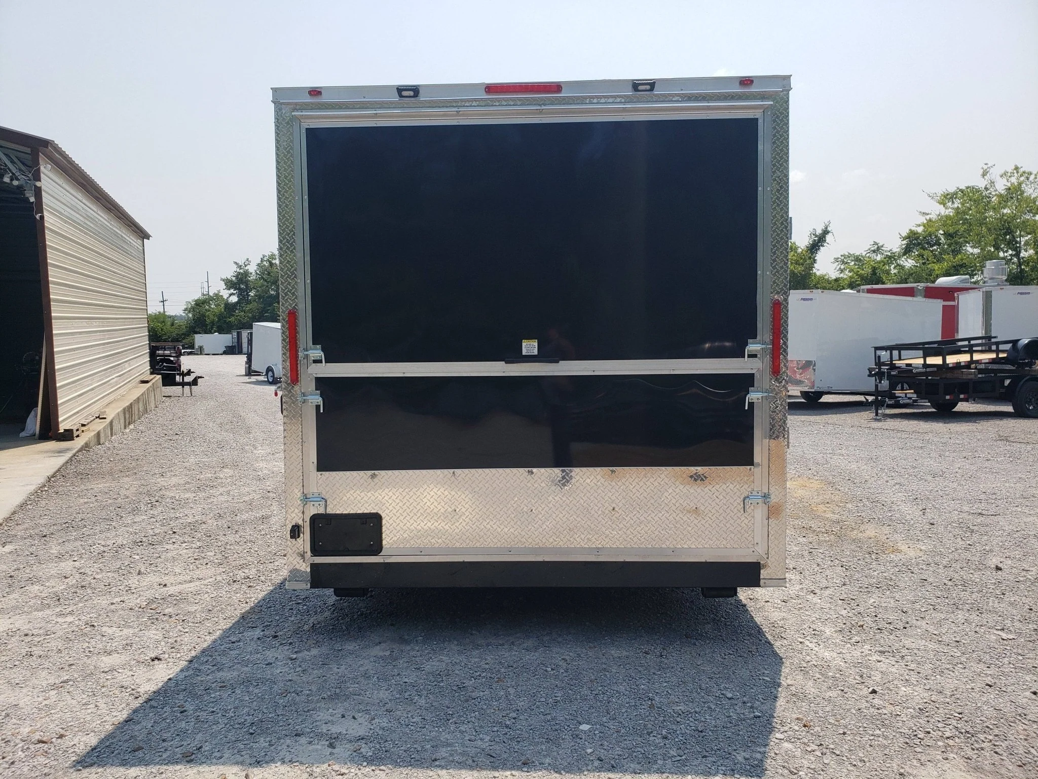 354-8.5-x-20-black-porch-style-concession-trailer-4.webp 8.5' x 20' Black Porch Style Concession Trailer