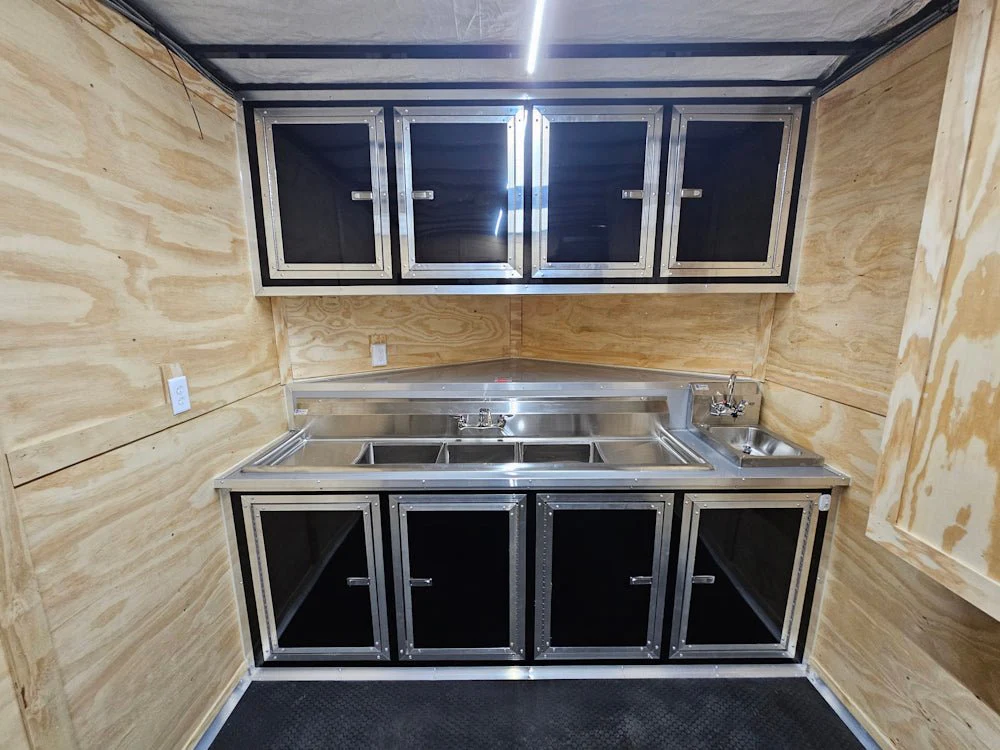 356-8.5-x-20-black-with-blackout-concession-trailer-event-catering-w-8-porch-13.webp 8.5' X 20' Black With Blackout Concession Trailer Event Catering W/ 8' Porch