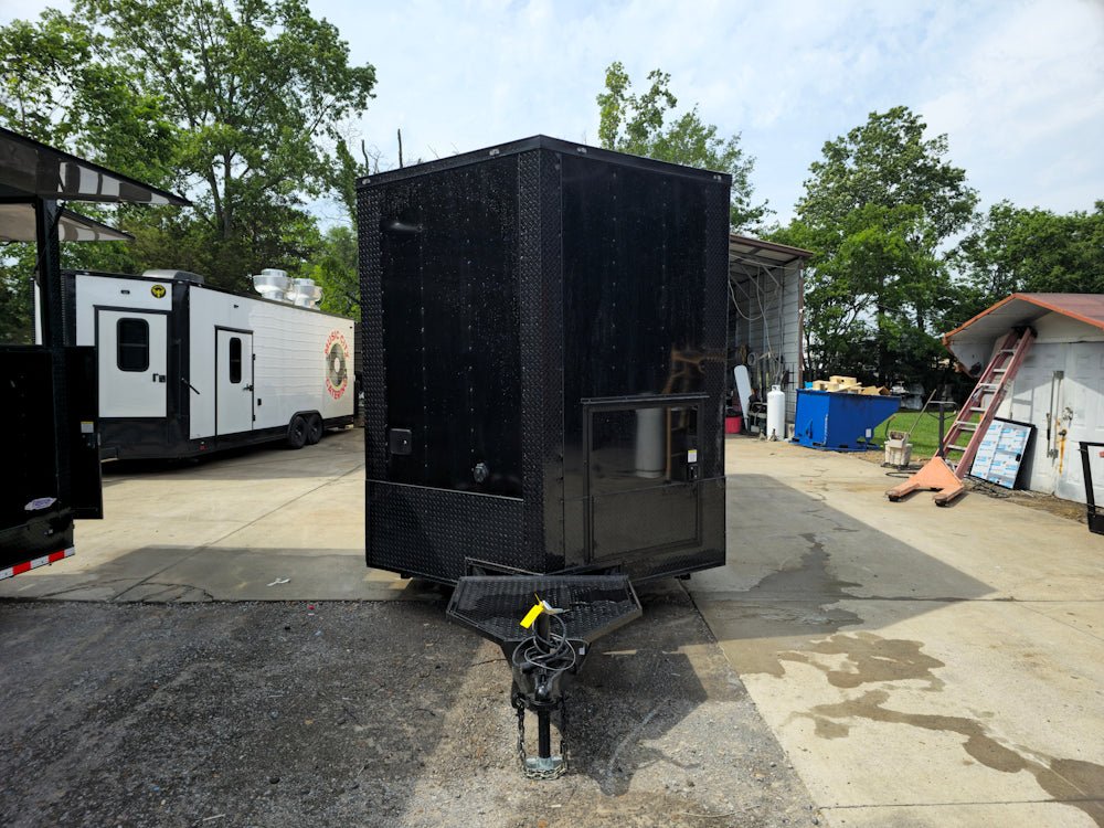 356-8.5-x-20-black-with-blackout-concession-trailer-event-catering-w-8-porch-2.jpg 8.5' X 20' Black With Blackout Concession Trailer Event Catering W/ 8' Porch