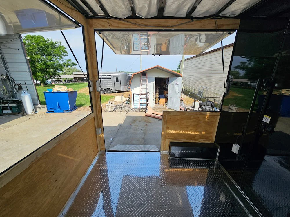 356-8.5-x-20-black-with-blackout-concession-trailer-event-catering-w-8-porch-24.webp 8.5' X 20' Black With Blackout Concession Trailer Event Catering W/ 8' Porch