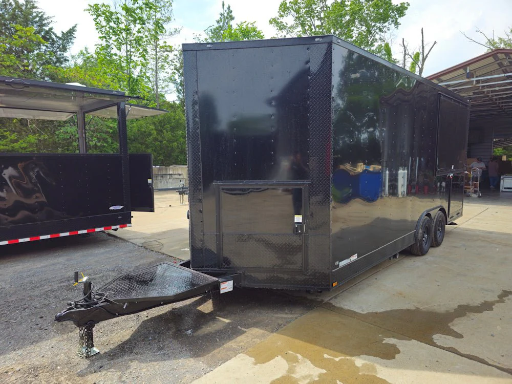 356-8.5-x-20-black-with-blackout-concession-trailer-event-catering-w-8-porch-3.webp 8.5' X 20' Black With Blackout Concession Trailer Event Catering W/ 8' Porch