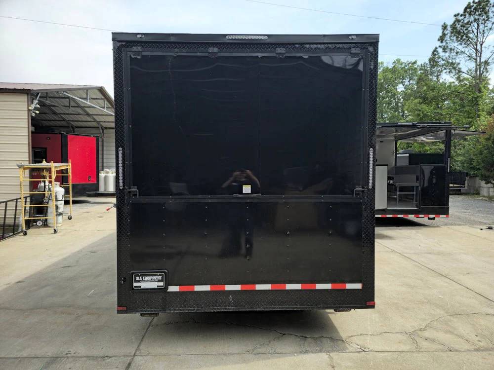 356-8.5-x-20-black-with-blackout-concession-trailer-event-catering-w-8-porch-5.webp 8.5' X 20' Black With Blackout Concession Trailer Event Catering W/ 8' Porch
