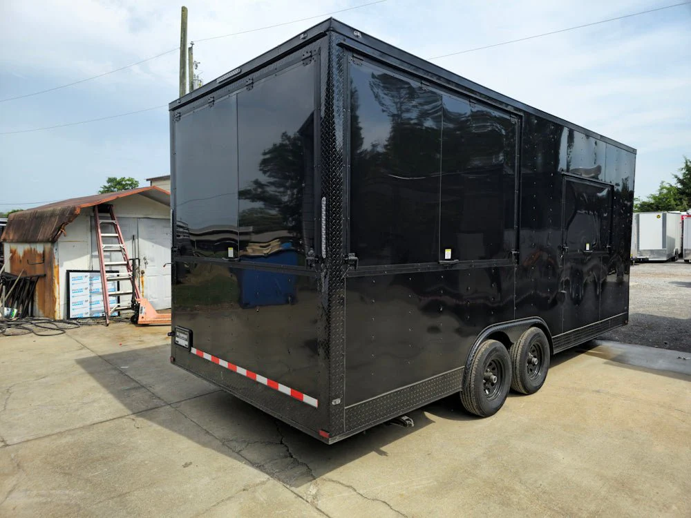 356-8.5-x-20-black-with-blackout-concession-trailer-event-catering-w-8-porch-6.webp 8.5' X 20' Black With Blackout Concession Trailer Event Catering W/ 8' Porch