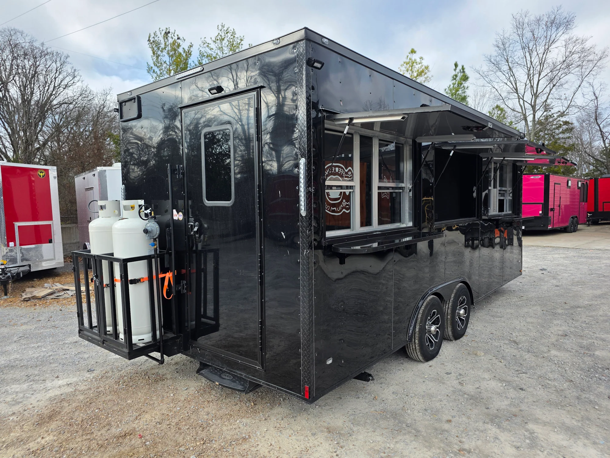357-8.5-x-20-black-with-blackout-concession-trailer-food-event-catering-14.webp 8.5' X 20' Black With Blackout Concession Trailer Food Event Catering