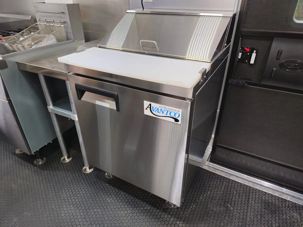 8.5' X 20' Blackout Concession Trailer BBQ Event Catering