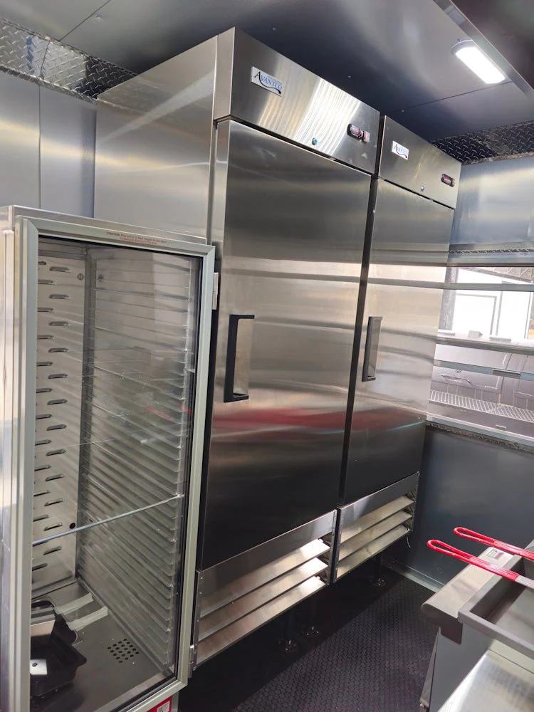 8.5' X 20' Blackout Concession Trailer BBQ Event Catering