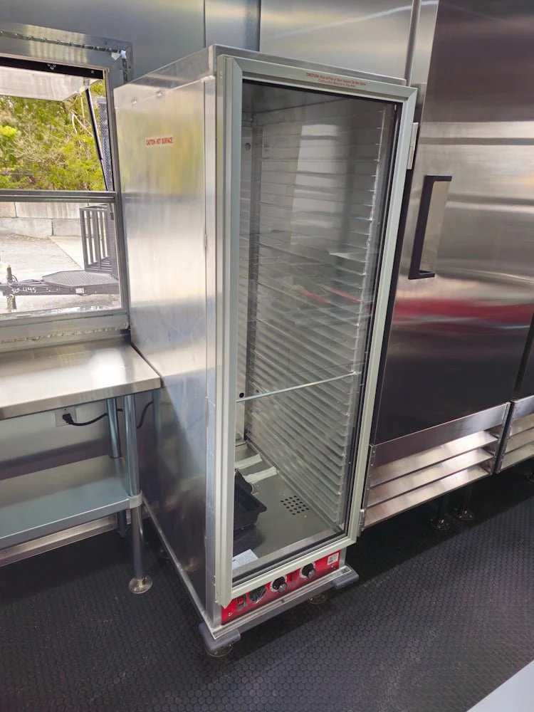 8.5' X 20' Blackout Concession Trailer BBQ Event Catering