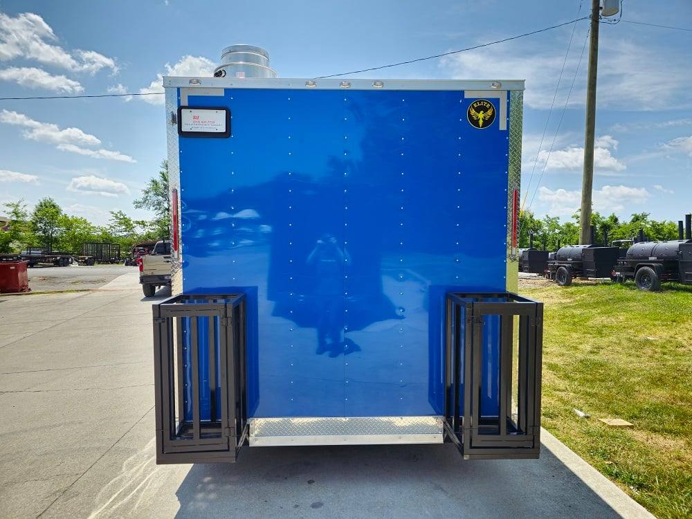 359-8.5-x-20-blue-food-event-catering-concession-trailer-11.jpg 8.5' X 20' Blue Food Event Catering Concession Trailer