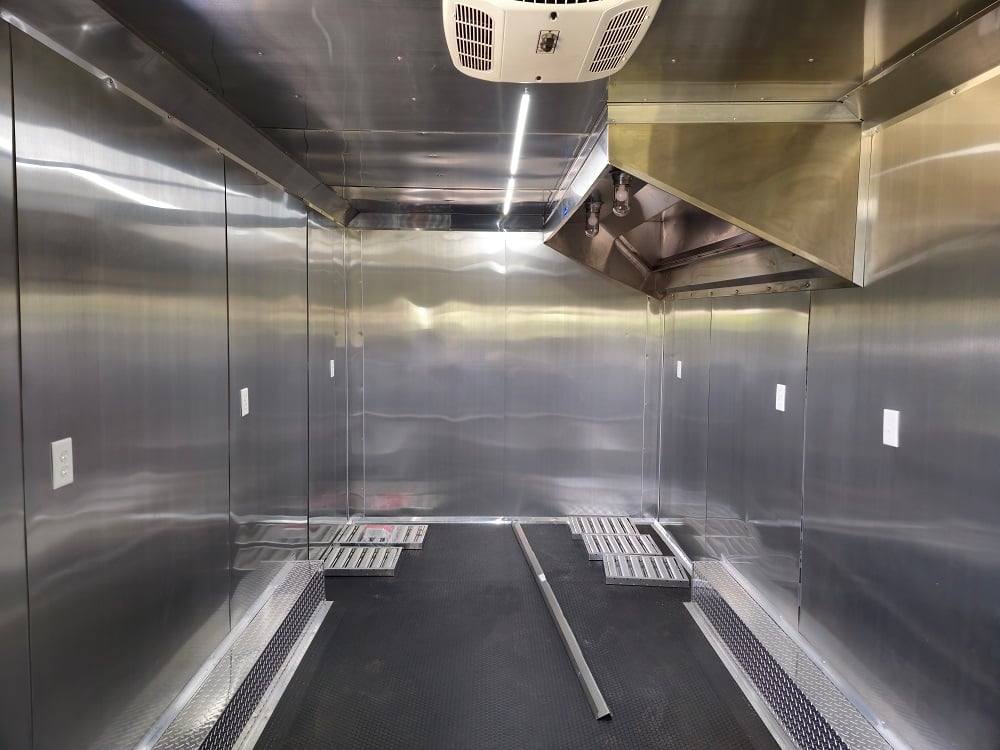 359-8.5-x-20-blue-food-event-catering-concession-trailer-21.jpg 8.5' X 20' Blue Food Event Catering Concession Trailer