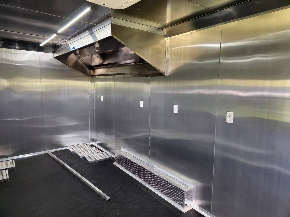 359-8.5-x-20-blue-food-event-catering-concession-trailer-22.jpg 8.5' X 20' Blue Food Event Catering Concession Trailer