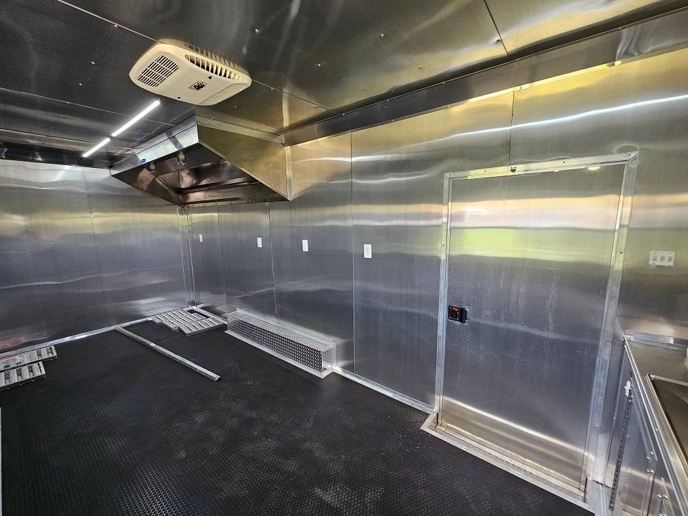359-8.5-x-20-blue-food-event-catering-concession-trailer-23.jpg 8.5' X 20' Blue Food Event Catering Concession Trailer