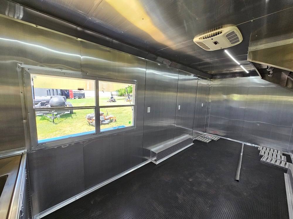 359-8.5-x-20-blue-food-event-catering-concession-trailer-24.jpg 8.5' X 20' Blue Food Event Catering Concession Trailer
