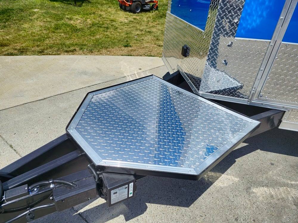 359-8.5-x-20-blue-food-event-catering-concession-trailer-3.jpg 8.5' X 20' Blue Food Event Catering Concession Trailer