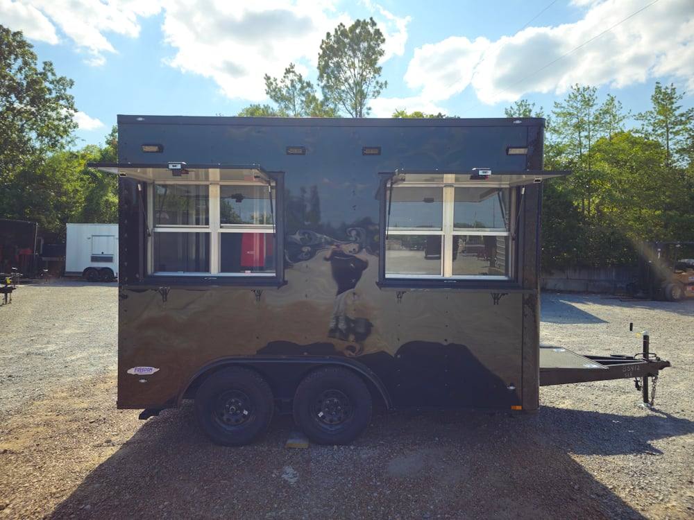 36-8.5-x-12-black-concession-trailer-ticket-booth-office-11.jpg 8.5' X 12' Black Concession Trailer Ticket Booth Office