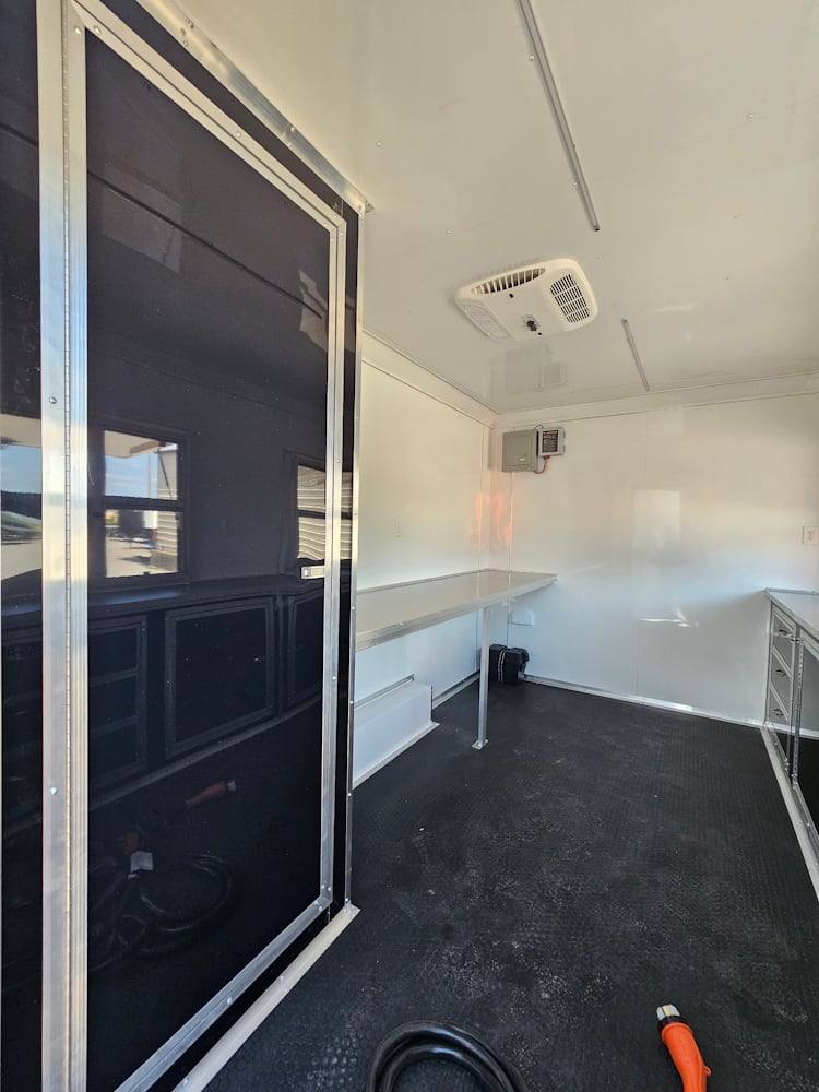 36-8.5-x-12-black-concession-trailer-ticket-booth-office-15.jpg 8.5' X 12' Black Concession Trailer Ticket Booth Office