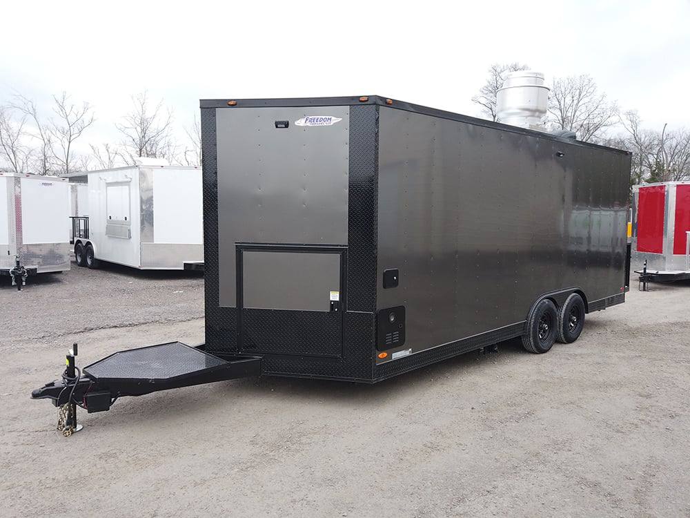362-8.5-x-20-charcoal-grey-concession-food-trailer-12.jpg 8.5' x 20' Charcoal Grey Concession Food Trailer