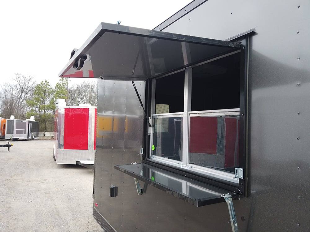 362-8.5-x-20-charcoal-grey-concession-food-trailer-15.jpg 8.5' x 20' Charcoal Grey Concession Food Trailer