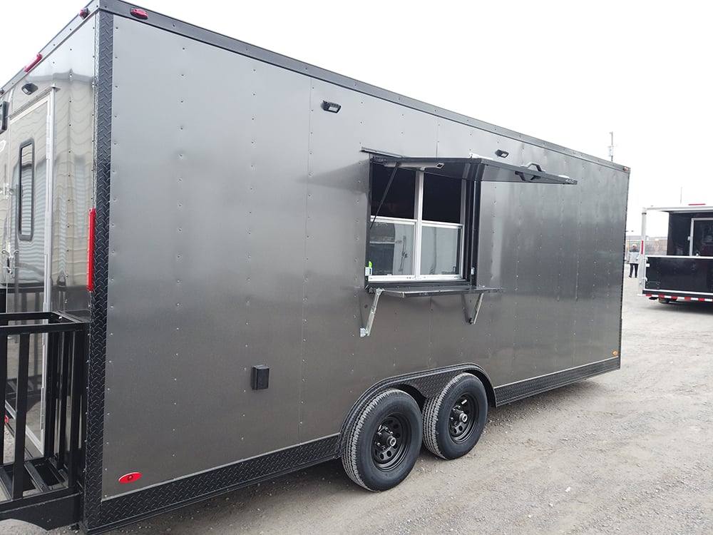 362-8.5-x-20-charcoal-grey-concession-food-trailer-20.jpg 8.5' x 20' Charcoal Grey Concession Food Trailer