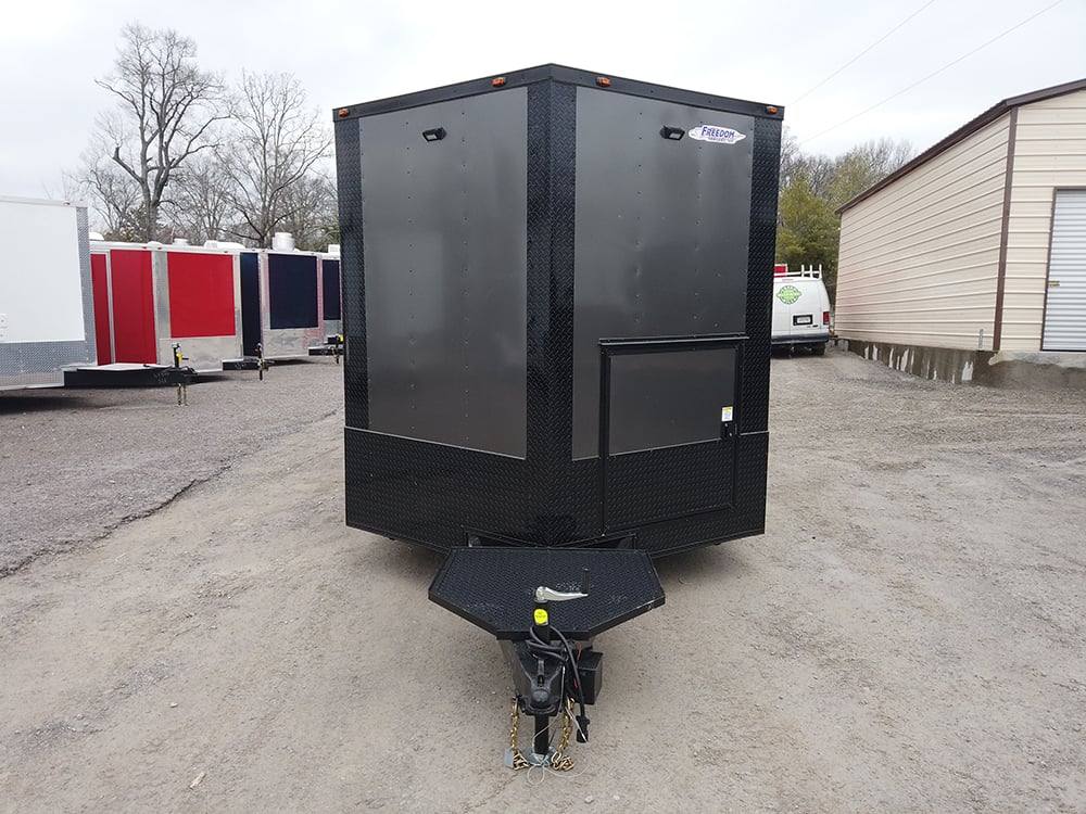 362-8.5-x-20-charcoal-grey-concession-food-trailer-8.jpg 8.5' x 20' Charcoal Grey Concession Food Trailer