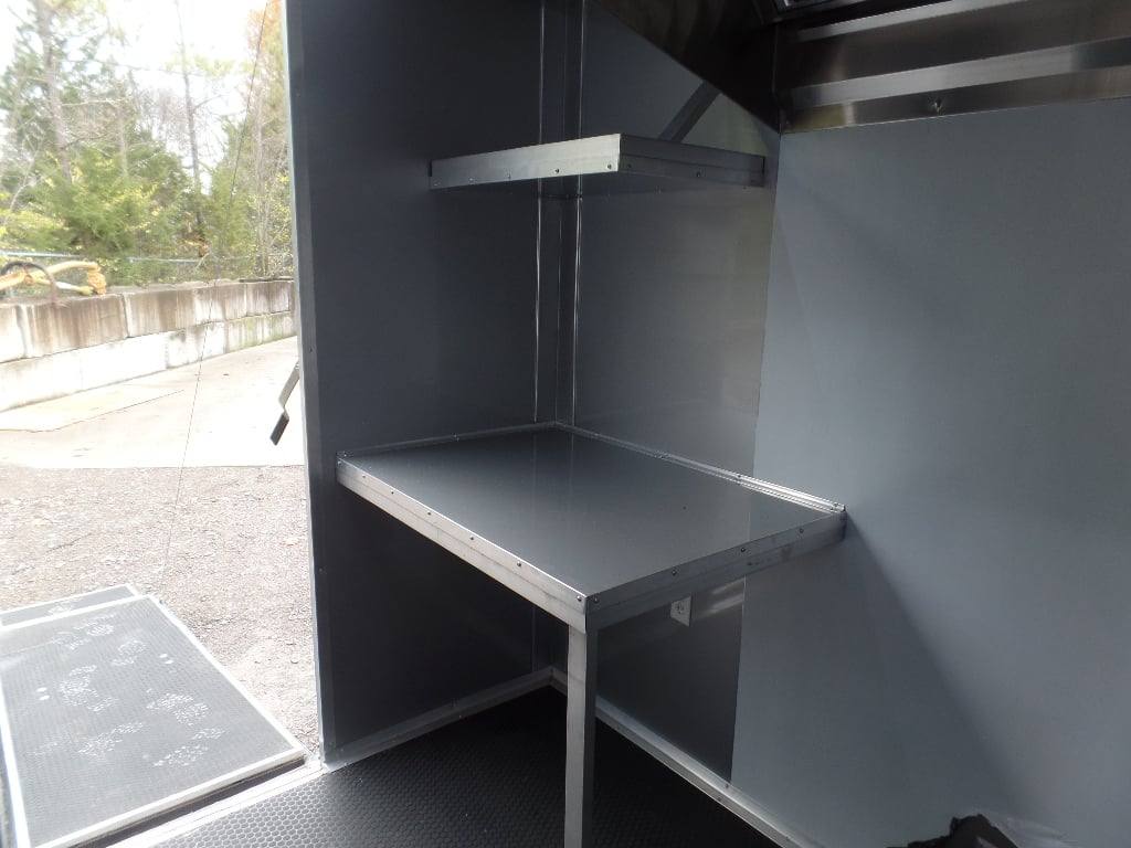 364-8.5-x-20-charcoal-grey-vending-concession-food-trailer-14.jpg 8.5' x 20' Charcoal Grey Vending Concession Food Trailer