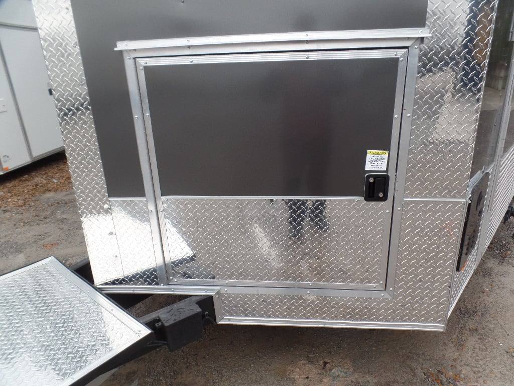 364-8.5-x-20-charcoal-grey-vending-concession-food-trailer-3.jpg 8.5' x 20' Charcoal Grey Vending Concession Food Trailer