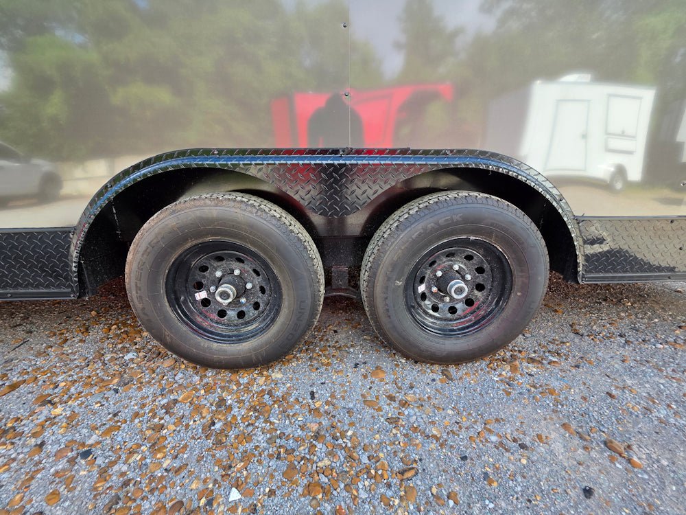 8.5' X 20' Charcoal Grey With Blackout Concession Trailer Food Event Catering