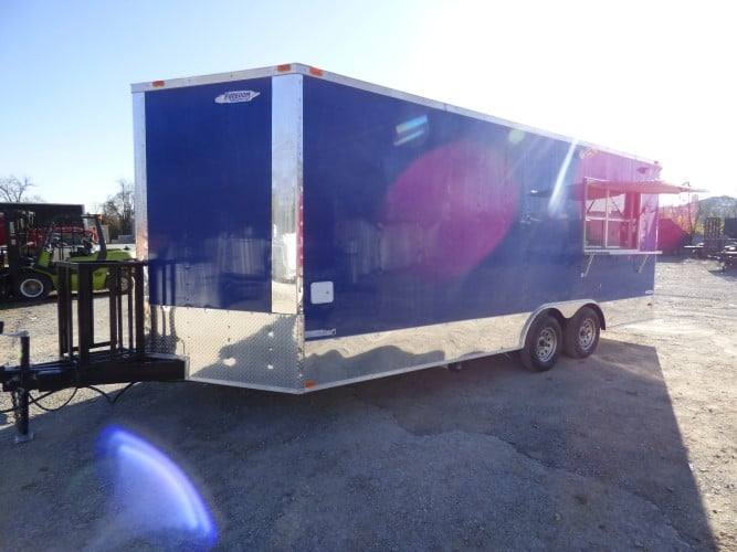 367-8.5-x-20-cobalt-blue-catering-event-concession-food-trailer-27.jpg 8.5' x 20' Cobalt Blue Catering Event Concession Food Trailer