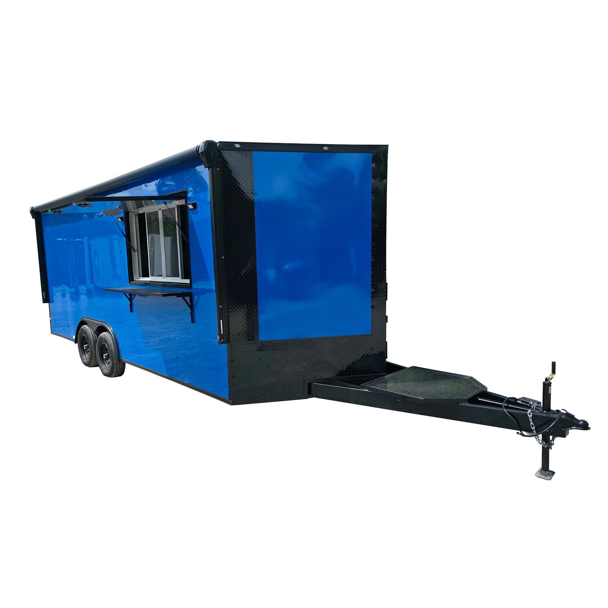 368-8.5-x-20-cobalt-blue-concession-trailer-food-event-catering-1.webp 8.5' X 20' Cobalt Blue Concession Trailer Food Event Catering