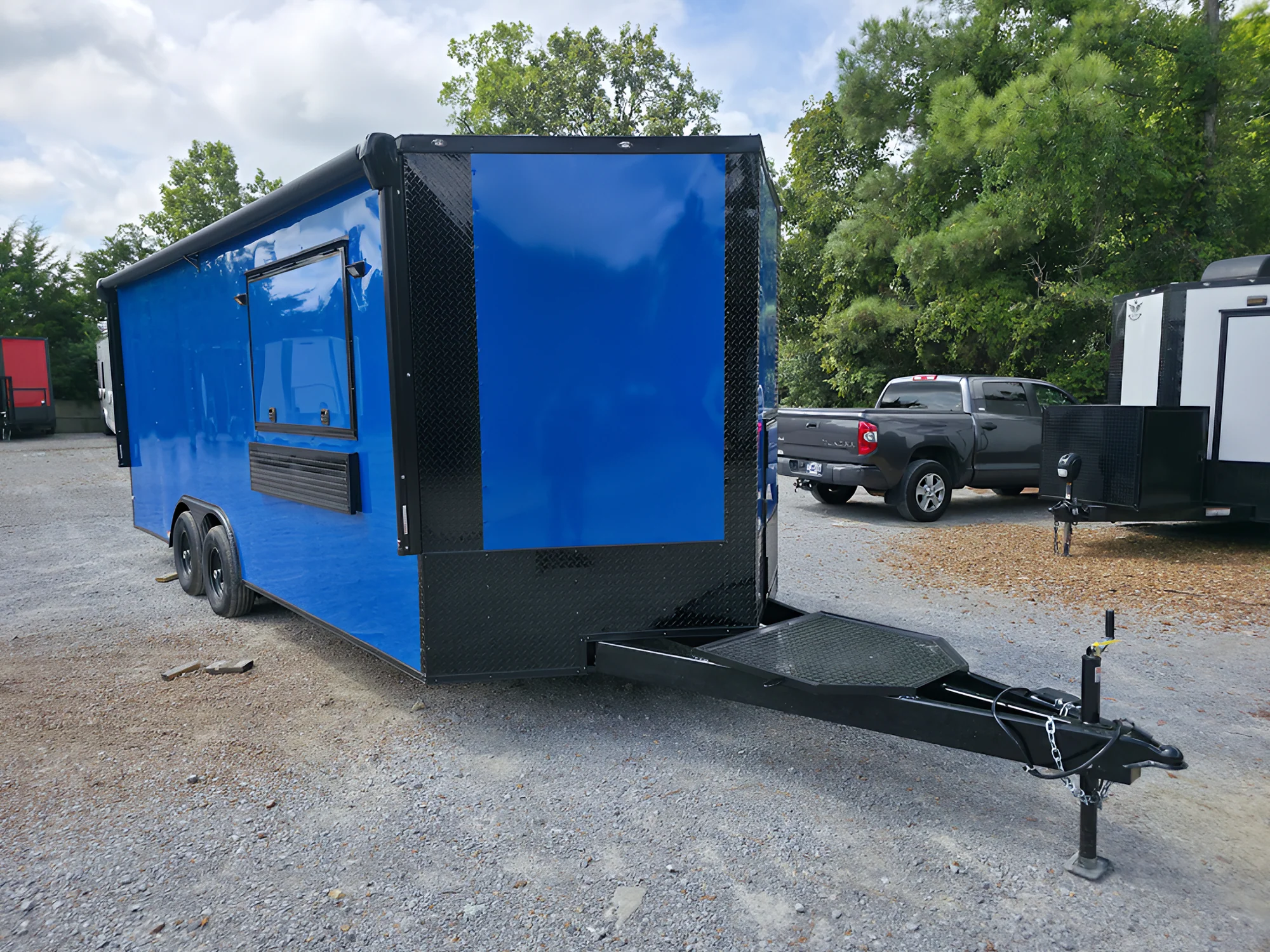 368-8.5-x-20-cobalt-blue-concession-trailer-food-event-catering-12.webp 8.5' X 20' Cobalt Blue Concession Trailer Food Event Catering