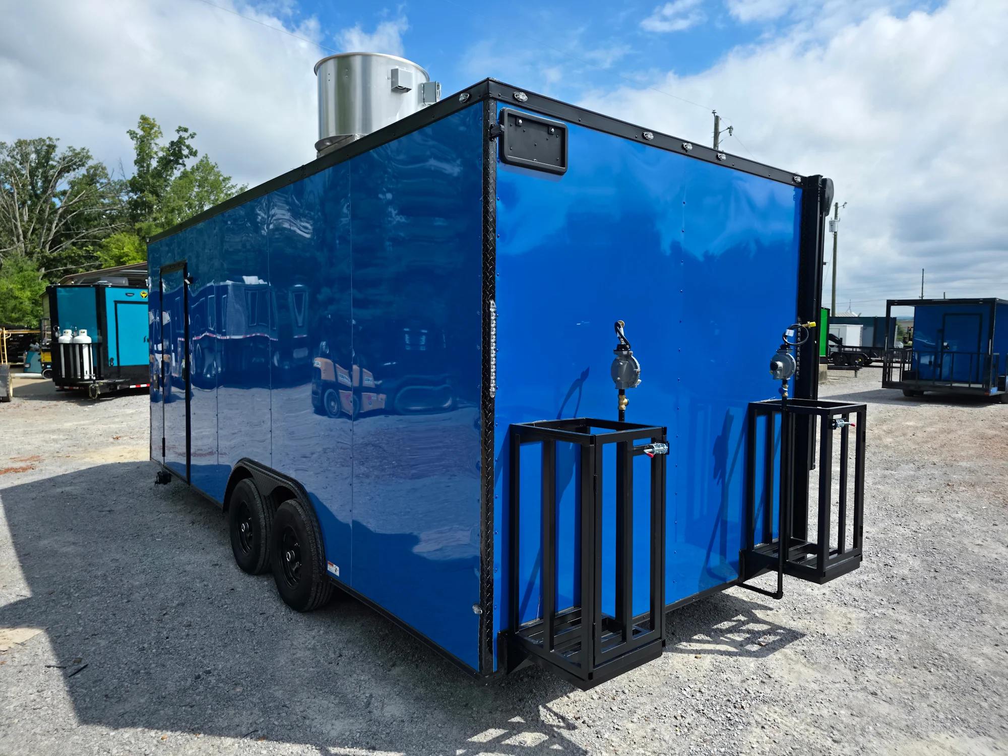 368-8.5-x-20-cobalt-blue-concession-trailer-food-event-catering-7.webp 8.5' X 20' Cobalt Blue Concession Trailer Food Event Catering