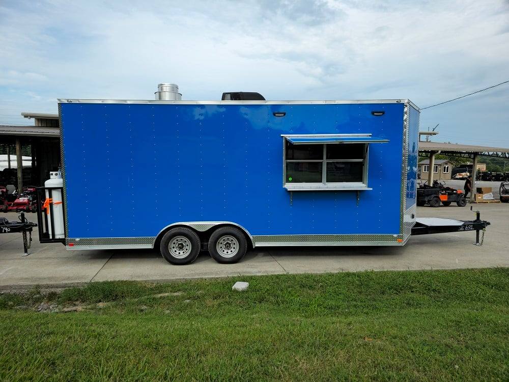 369-8.5-x-20-cobalt-blue-food-event-catering-concession-trailer-11.jpg 8.5' X 20' Cobalt Blue Food Event Catering Concession Trailer