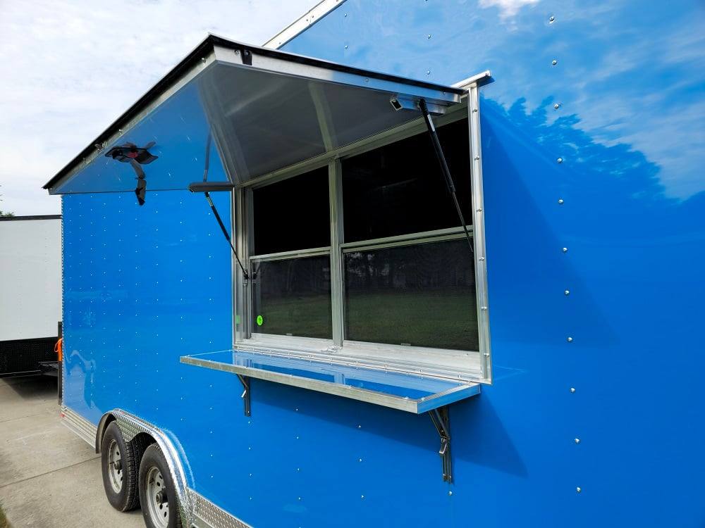 369-8.5-x-20-cobalt-blue-food-event-catering-concession-trailer-13.jpg 8.5' X 20' Cobalt Blue Food Event Catering Concession Trailer