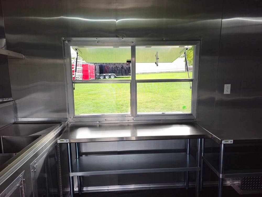 369-8.5-x-20-cobalt-blue-food-event-catering-concession-trailer-20.jpg 8.5' X 20' Cobalt Blue Food Event Catering Concession Trailer