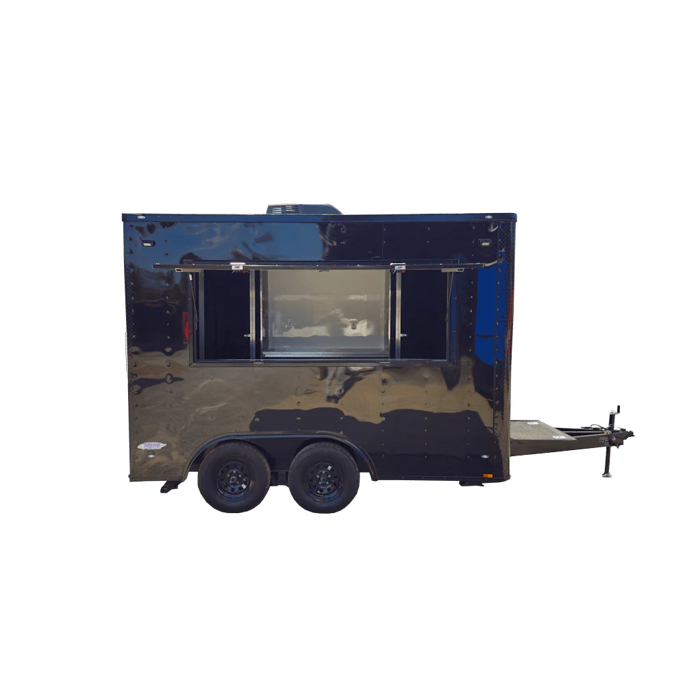37-8.5-x-12-black-marketing-and-merch-concession-trailer-1.webp 8.5' X 12' Black Marketing and Merch Concession Trailer