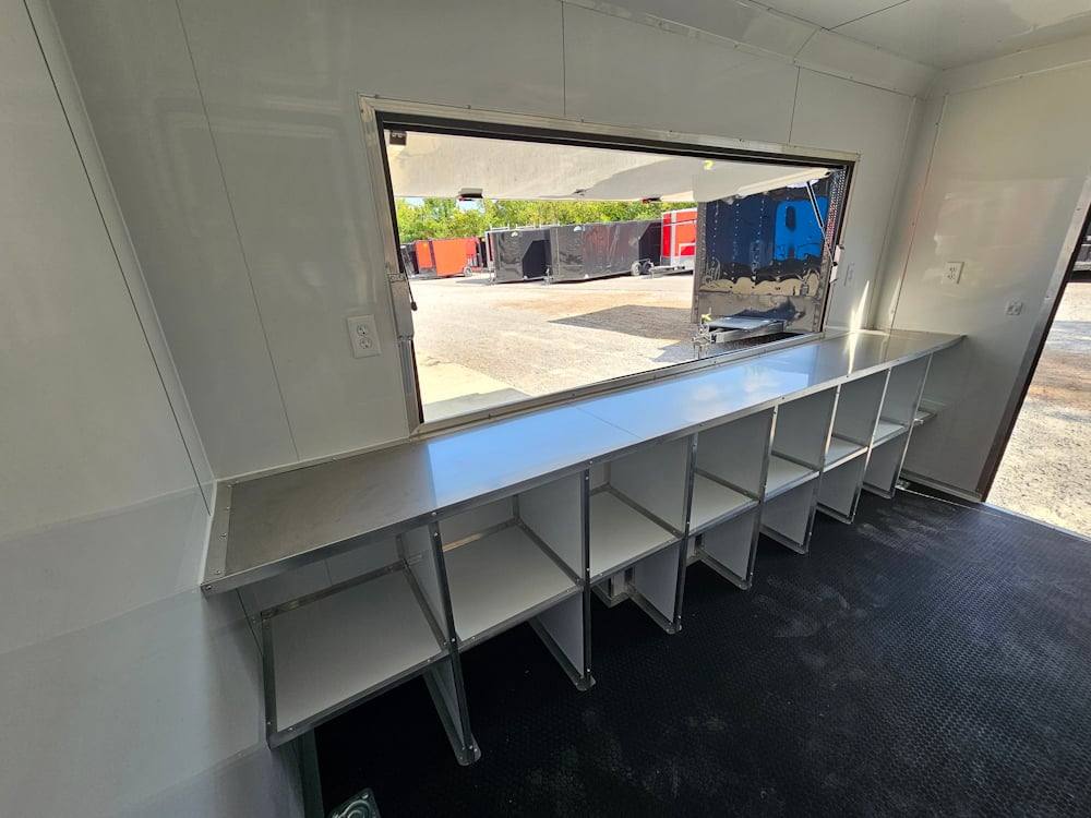 37-8.5-x-12-black-marketing-and-merch-concession-trailer-16.jpg 8.5' X 12' Black Marketing and Merch Concession Trailer