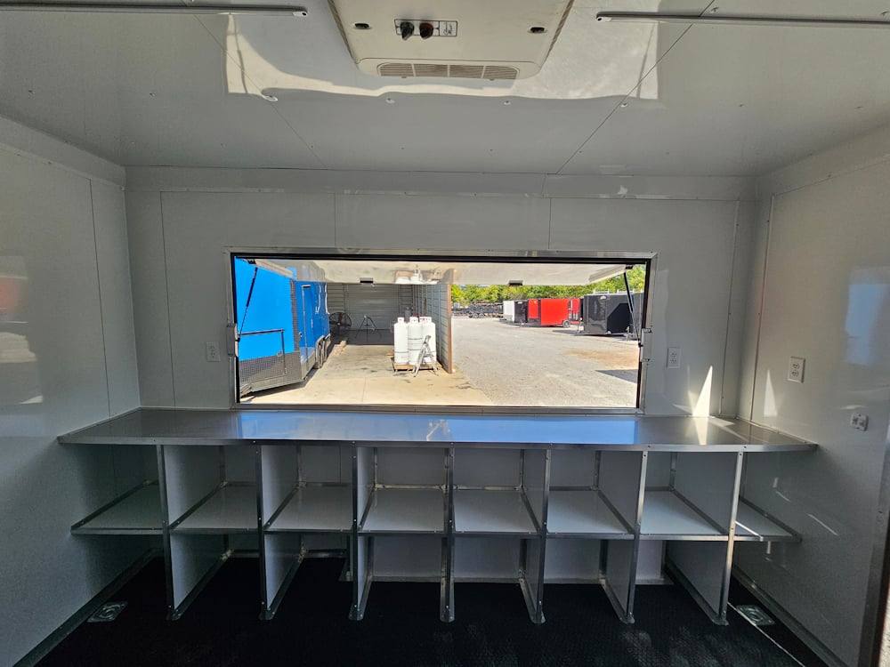 37-8.5-x-12-black-marketing-and-merch-concession-trailer-17.jpg 8.5' X 12' Black Marketing and Merch Concession Trailer
