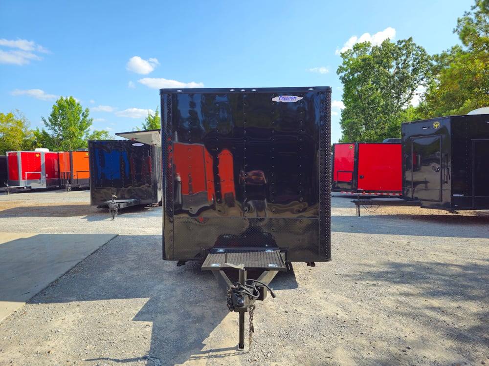 37-8.5-x-12-black-marketing-and-merch-concession-trailer-2.jpg 8.5' X 12' Black Marketing and Merch Concession Trailer
