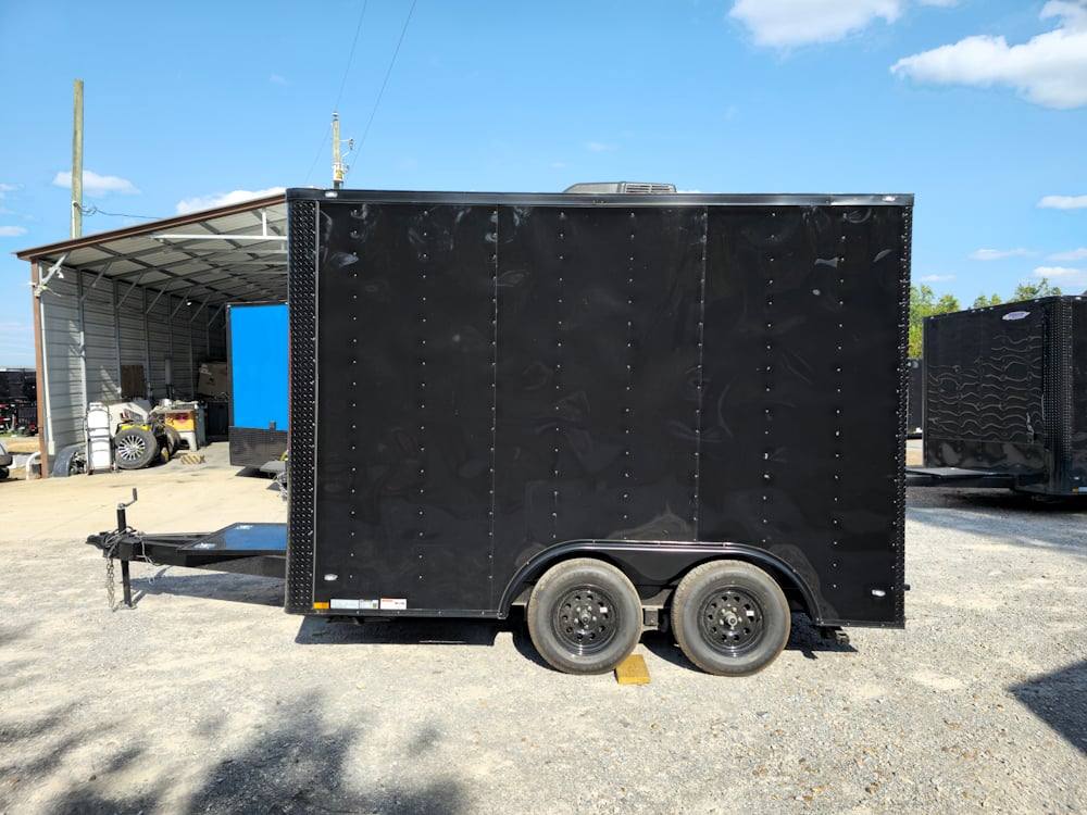 37-8.5-x-12-black-marketing-and-merch-concession-trailer-4.jpg 8.5' X 12' Black Marketing and Merch Concession Trailer