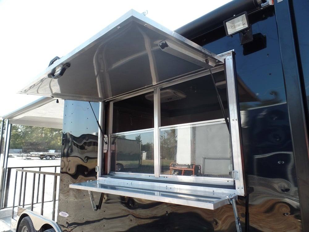 370-8.5-x-20-concession-bbq-food-event-catering-trailer-10.jpg 8.5' x 20' Concession BBQ Food Event Catering Trailer